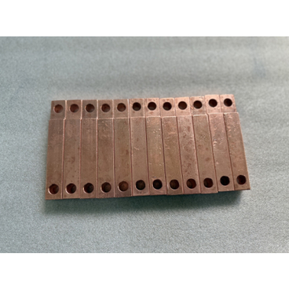 銅端子銀電鍍加工－高導電性接觸面鍍層示意