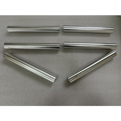 鋁棒鍍錫量產成品 — 表面一致性高、錫層均勻包覆